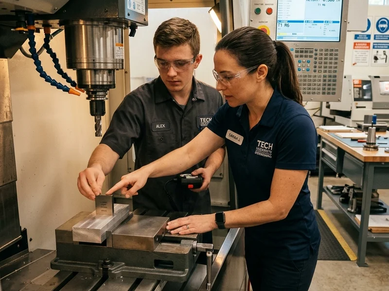 Practical Hands-on CNC Instruction at Spindle