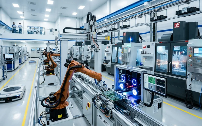 The Future of CNC Automation: Robotics, Pallet Pools & Lights-Out Machining